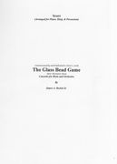 Glass Bead Game : Concerto For Horn and Orchestra - arranged For Piano, Harp and Percussion (1997).
