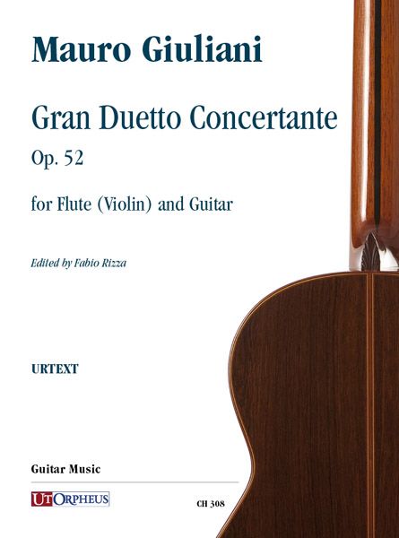 Gran Duetto Concertante, Op. 52 : For Flute (Violin) and Guitar / edited by Fabio Rizza.