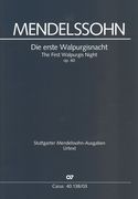 Erste Walpurgisnacht = The First Walpurgis Night, Op. 60 / edited by R. Larry Todd.