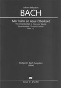 Mer Hahn En Neue Oberkeet = The Chamberlain Is Now Our Squire : Peasant Cantata, BWV 212.
