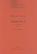 Sonata No. 4 In E Major, Op. 77 : For Violin and Piano.