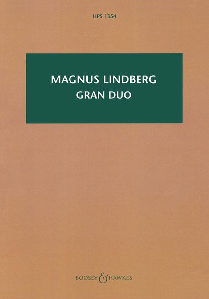 Gran Duo : For Woodwind and Brass (1999-2000) - New Edition.