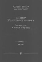 In Memoriam Christian Høgsberg : For Violin and Piano (1986/90).