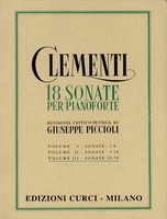 18 Sonate Per Pianoforte, Vol. 3 : Sonate 13 - 18 / edited by Giuseppe Piccioli.