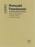 Canticum Canticorum : For Soprano and Piano (1994).
