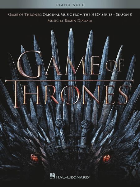 Game of Thrones - Original Music From The HBO Series, Season 8 : For Piano Solo.