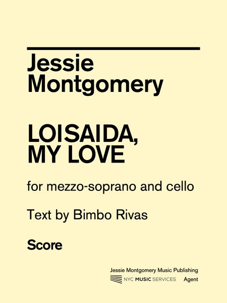 Loisaida, My Love : For Mezzo-Soprano and Cello.