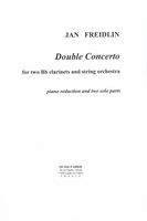 Double Concerto : For Two B Flat Clarinets and String Orchestra -Piano reduction.