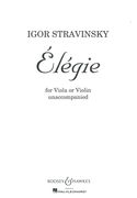 Elegie : For Viola Or Violin Unaccompanied.