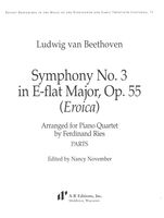 Symphony No. 3 In E Flat Major, Op. 55 (Eroica) : For Piano Quartet / arranged by Ferdinand Ries.