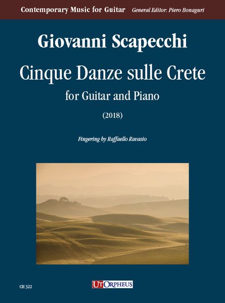 Cinque Danze Sulle Crete : For Guitar and Piano (2018).