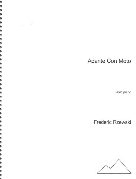 Andante Con Moto : For Solo Piano (1992).