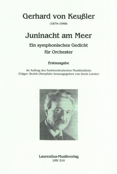 Juninacht Am Meer : Ein Symphonisches Gedicht Für Orchester / edited by Denis Lomtev.