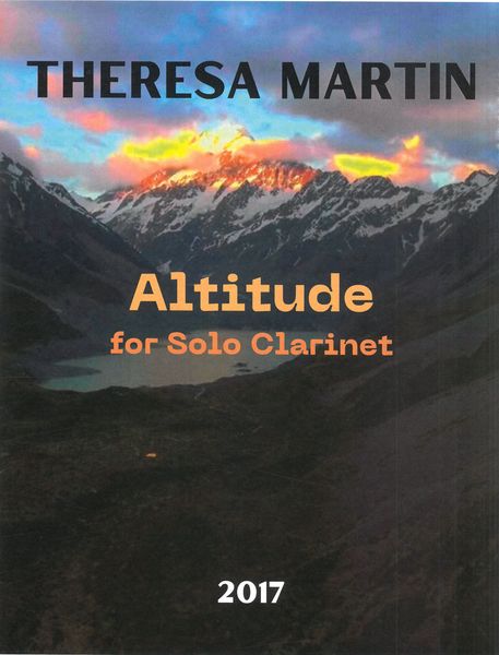 Altitude : For Solo Clarinet (2017).