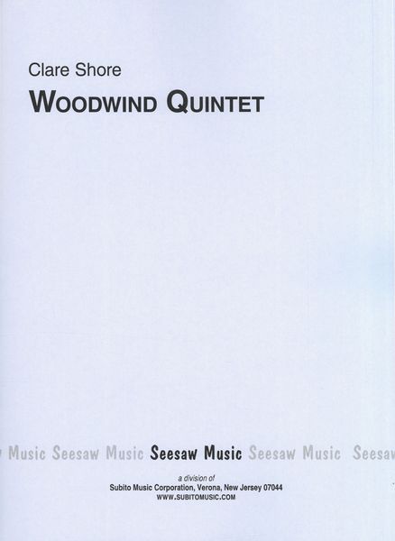 Woodwind Quintet (1978).