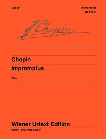 Improptus : For Piano / arranged by Jan Ekier.