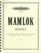 Sextet : For Flute(Piccolo), Clarinet(Eb), Bass Clarinet, Violin, Contrabass & Piano.