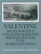Six Sonatas, Op. 5/1-3 : For Flute & B.C.
