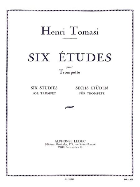 6 Studies : For Trumpet.