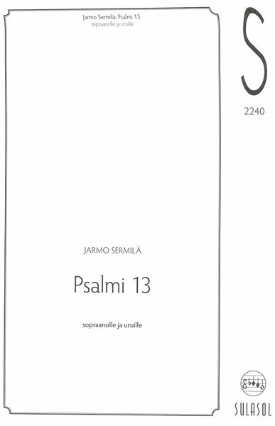 Psalmi 13 : For Soprano and Organ (1970).