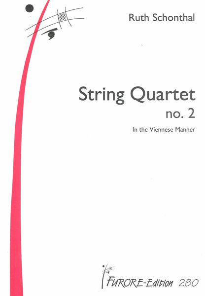 String Quartet No. 2 - In Viennese Manner (1983, Rev. 1996).