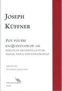 Pot-Pourri En Quintour, Op. 156 : For Flute Or Violin, Guitar, Violin, Viola & Violoncello. [Downloa