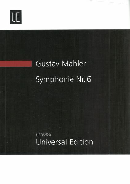 Symphonie Nr. 6 In Vier Sätzen : Für Grosses Orchester (1904).