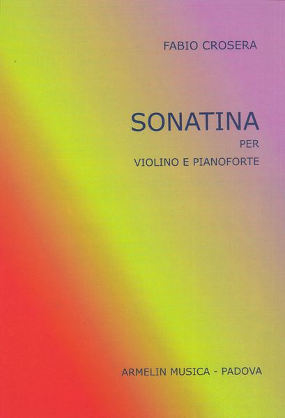 Sonatina : Per Violino E Pianoforte.
