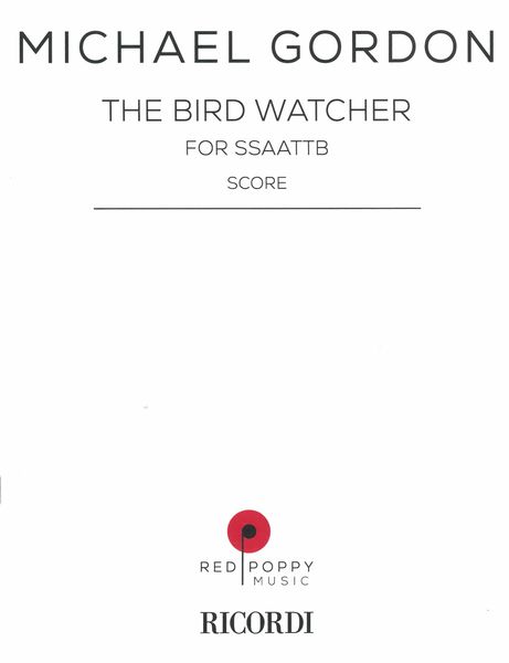 Bird Watcher : For SSAATTB.
