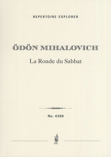 Ronde Du Sabbat : Pour Grand Orchestre.