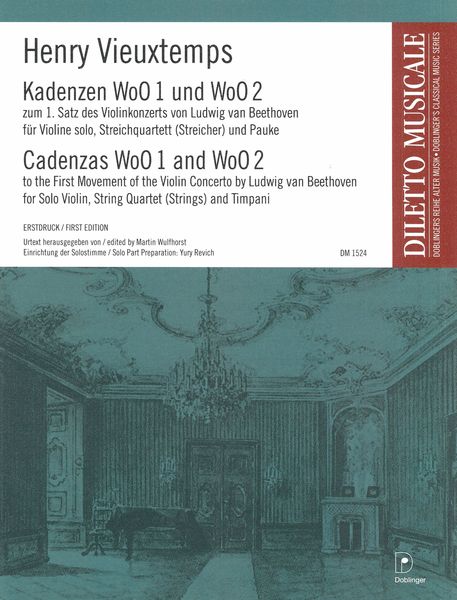 Cadenzas WoO 1 and WoO 2 To The First Movement of The Violin Concerto by Ludwig Van Beethoven.