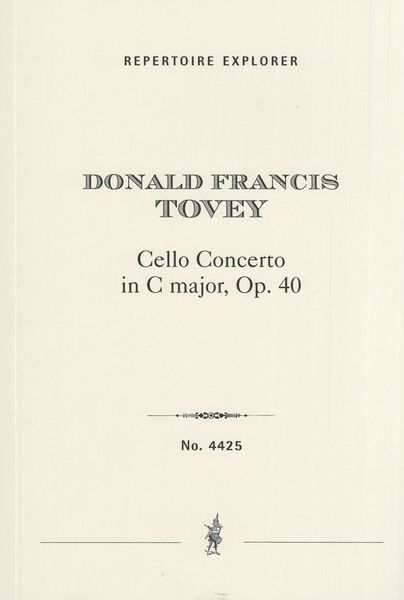 Cello Concerto In C Major, Op. 40.