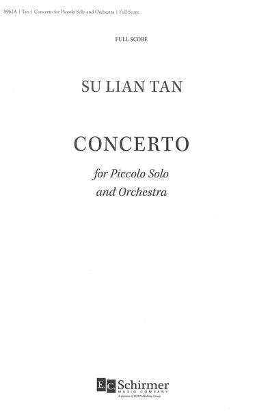 Concerto : For Piccolo Solo and Orchestra.