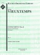 Concerto No. 4 In D Minor, Op. 31 : For Violin and Orchestra.