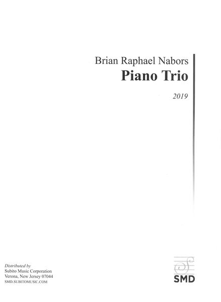 Piano Trio : For Violin, Cello and Piano (2019).