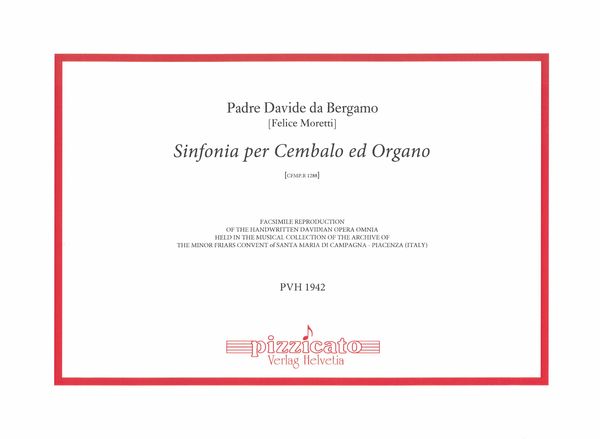 Sinfonia Per Cembalo Ed Organo, Cfmp.R 1288.