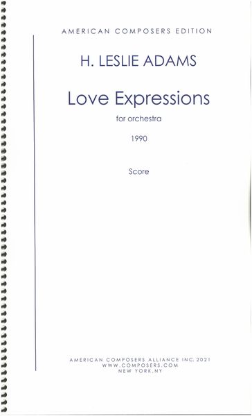 Love Expressions : For Orchestra (1990).