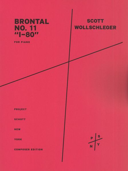 Brontal No. 11 (I-80) : For Piano (2020).