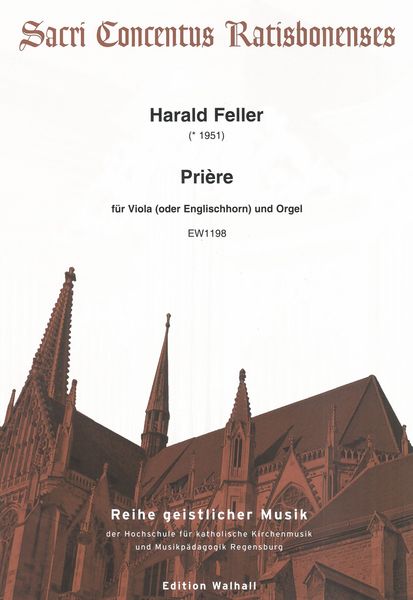 Prière : Für Viola (Oder Englischhorn) und Orgel.