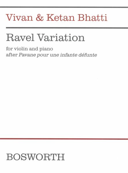 Ravel Variation : For Violin and Piano.
