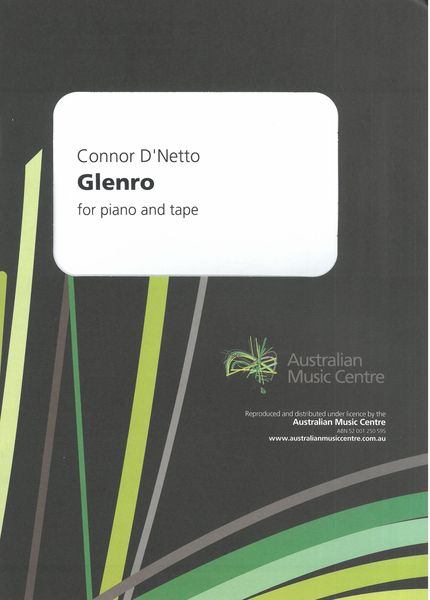 Glenro : For Piano and Tape.