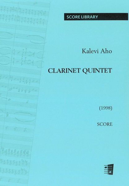 Clarinet Quintet : For Clarinet and String Quartet.