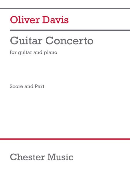 Guitar Concerto : For Guitar and Piano (2020).