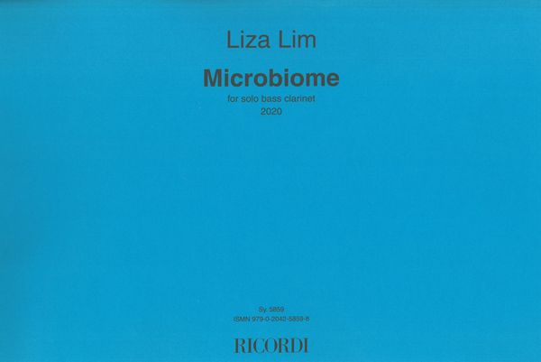 Microbiome : For Solo Bass Clarinet (2020).