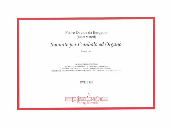 Suonate : Per Cembalo Ed Organo (Cfmp.R 1293).