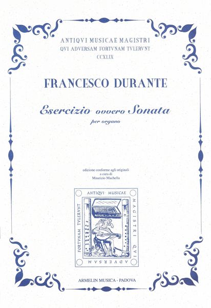 Esercizio Ovvero Sonata : Per Organo.
