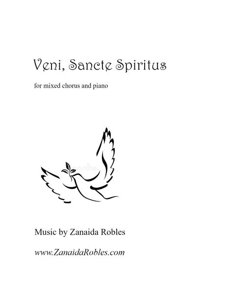 Veni Sancte Spiritus : For Mixed Chorus and Piano [Download].