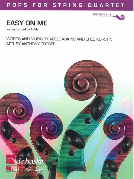 Easy On Me : For String Quartet / arr. Anthony Gröger.