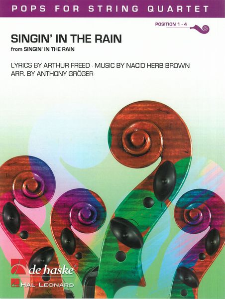 Singin' In The Rain : For String Quartet / arr. Anthony Gröger.
