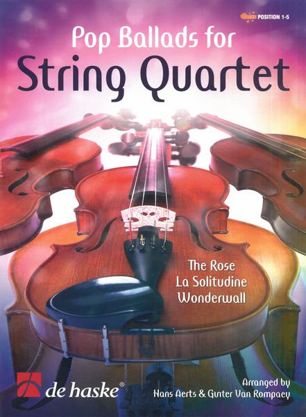 Pop Ballads : For String Quartet / arr. Hans Aerts.